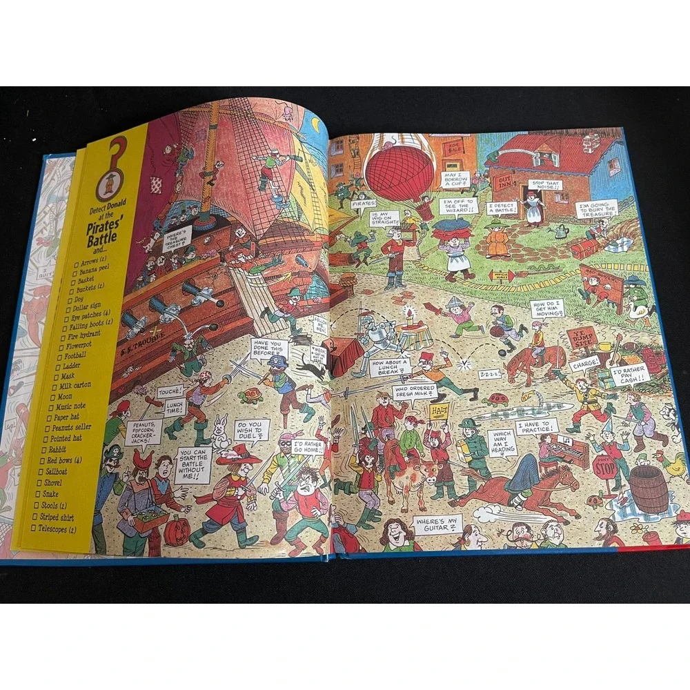 Where Are They? Search & Find 1000s of Fun Things Kidsbooks Tony Tallarico Book